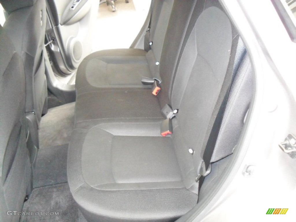 2011 Rogue S AWD - Platinum Graphite / Black photo #23