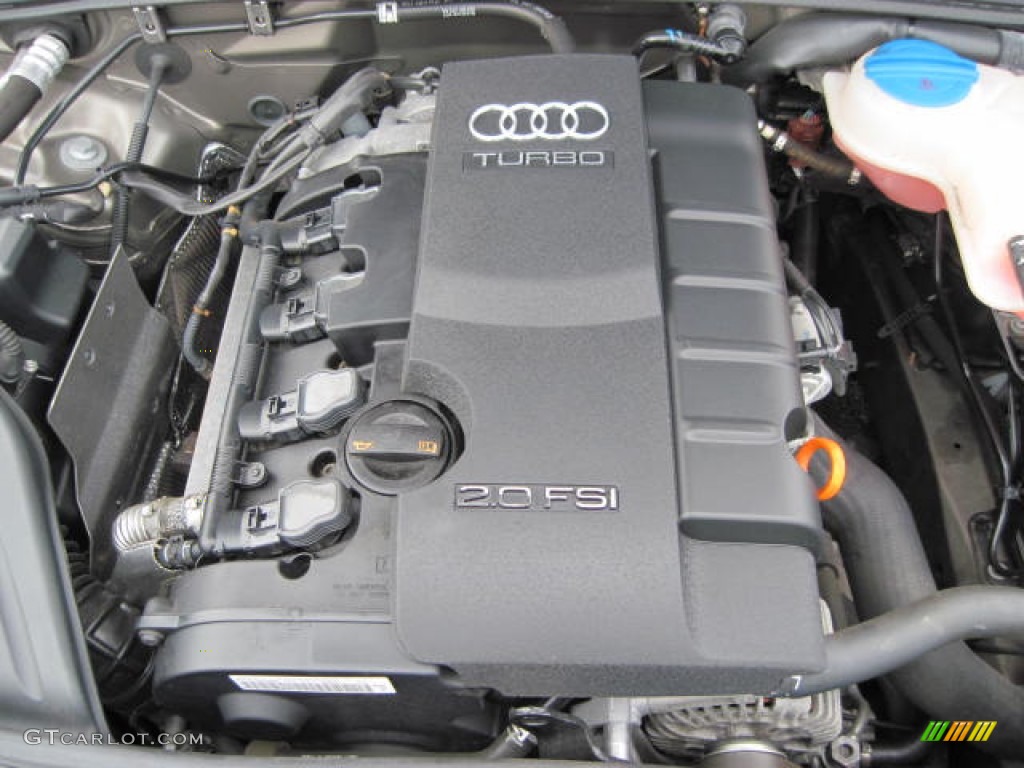 2009 Audi A4 2.0T quattro Cabriolet 2.0 Liter FSI Turbocharged DOHC 16-Valve VVT 4 Cylinder Engine Photo #51937647