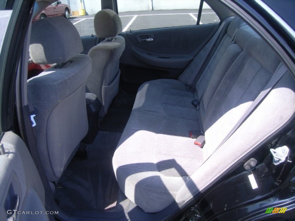 1999 Accord EX Sedan - Flamenco Black Pearl / Gray photo #5