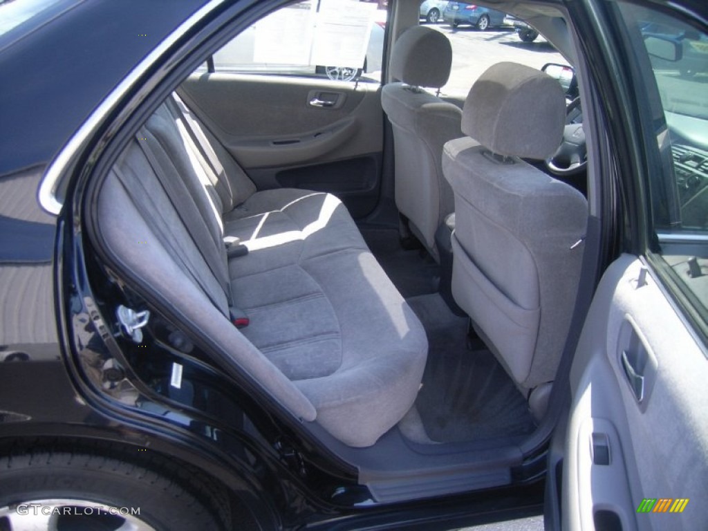 1999 Accord EX Sedan - Flamenco Black Pearl / Gray photo #9