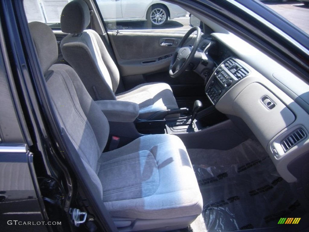 1999 Accord EX Sedan - Flamenco Black Pearl / Gray photo #10