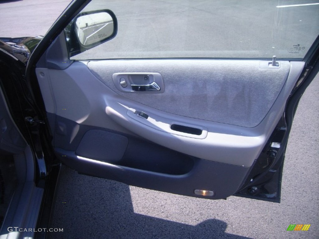 1999 Accord EX Sedan - Flamenco Black Pearl / Gray photo #12
