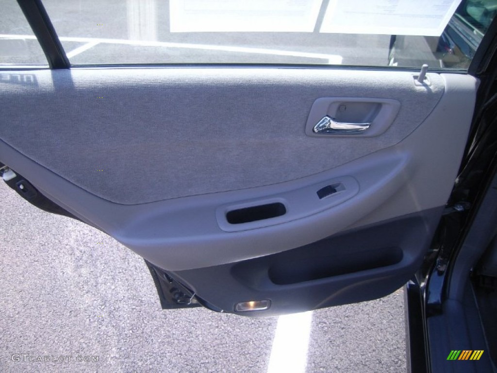 1999 Accord EX Sedan - Flamenco Black Pearl / Gray photo #14