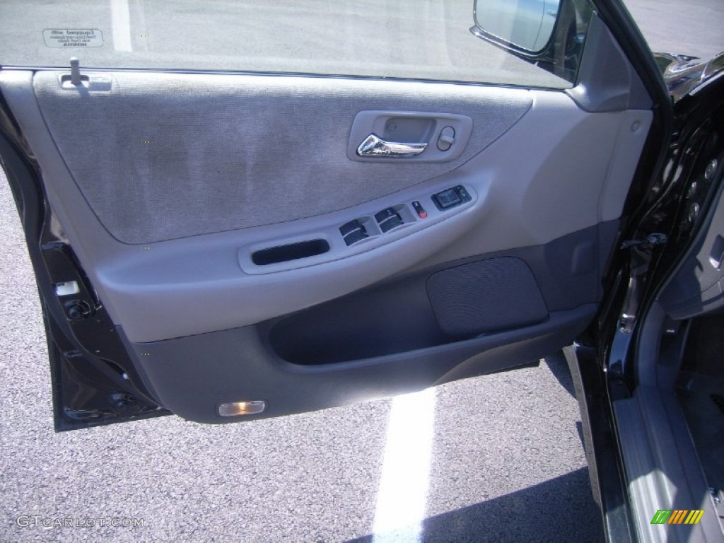 1999 Accord EX Sedan - Flamenco Black Pearl / Gray photo #15