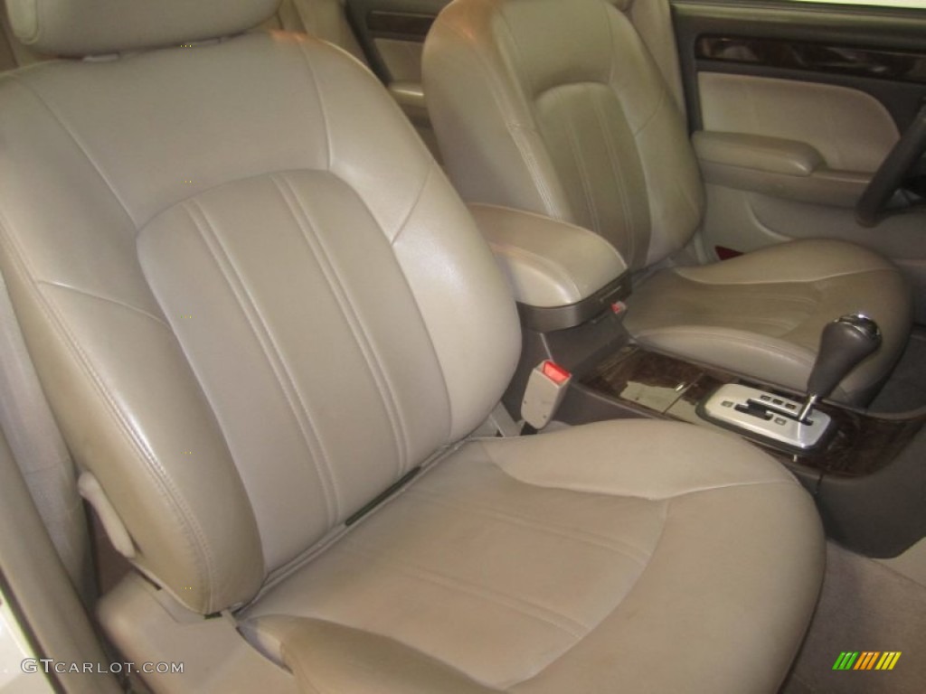 2002 XG350 Sedan - Ivory White Pearl / Beige photo #22