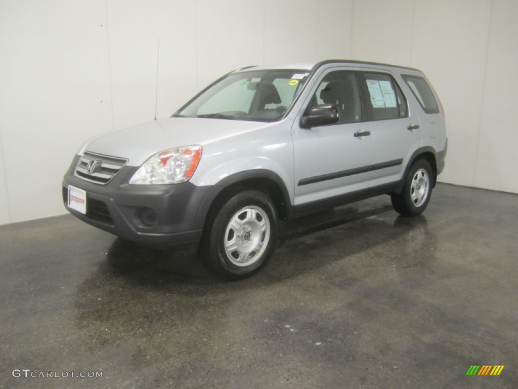 2005 CR-V LX - Satin Silver Metallic / Black photo #1