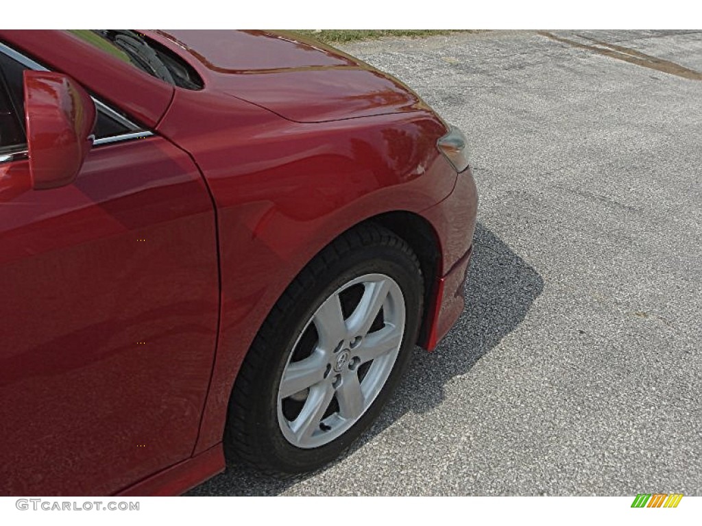 2008 Camry SE - Barcelona Red Metallic / Dark Charcoal photo #7