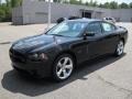 2011 Pitch Black Dodge Charger R/T Road & Track  photo #1