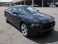 2011 Pitch Black Dodge Charger R/T Road & Track  photo #5
