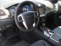 2011 Chrysler 300 Black Interior Prime Interior Photo