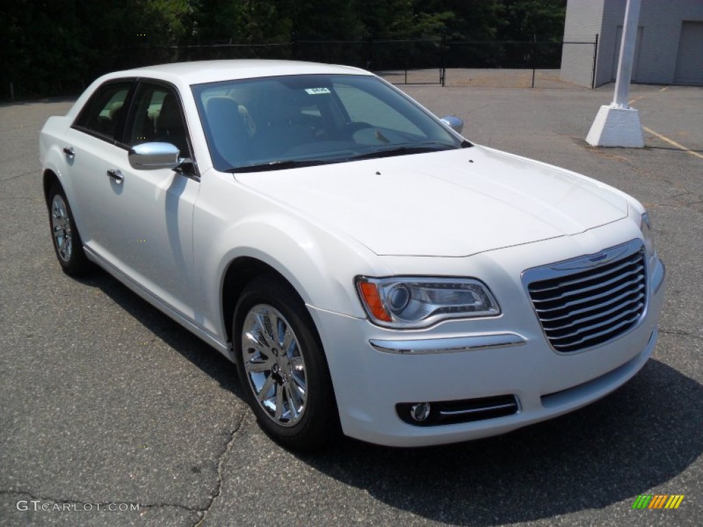 2011 300 Limited - Bright White / Black/Light Frost Beige photo #5