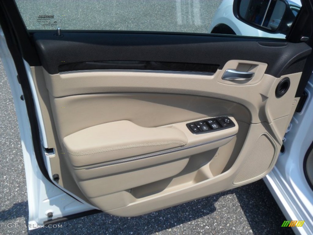 2011 300 Limited - Bright White / Black/Light Frost Beige photo #8