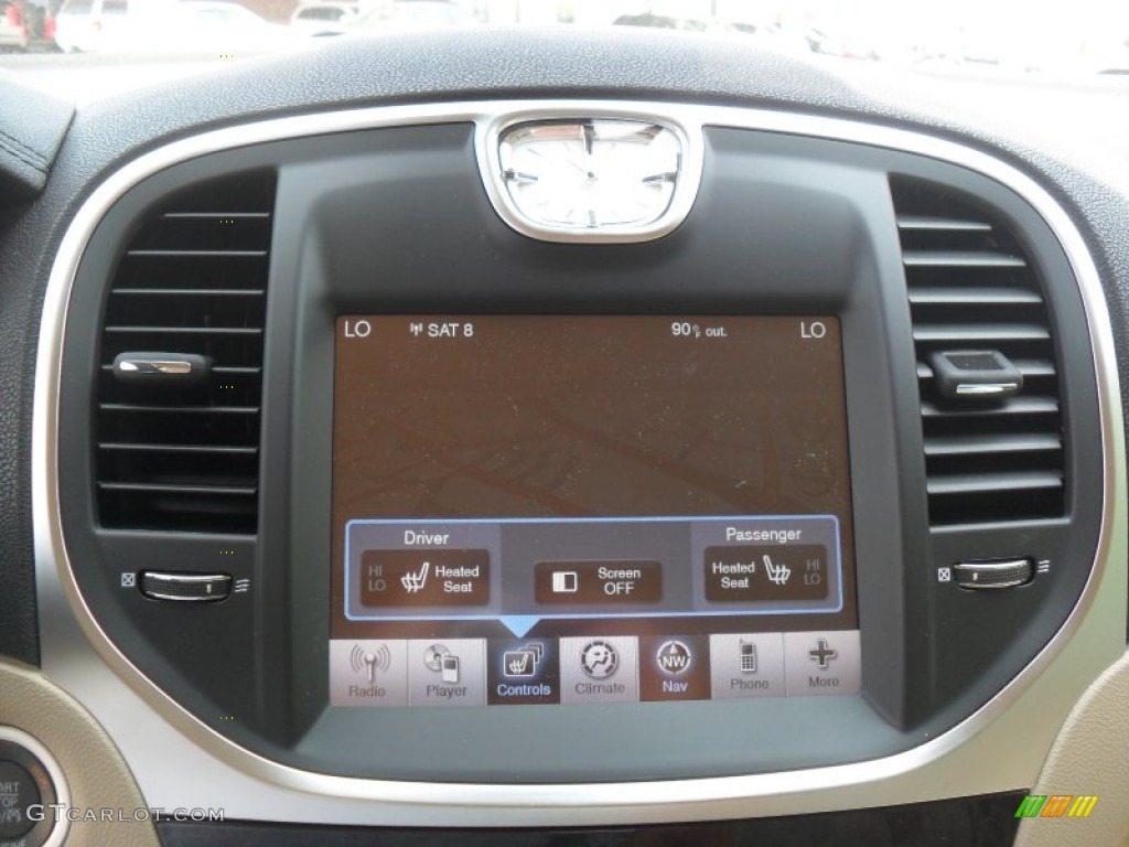 2011 300 Limited - Bright White / Black/Light Frost Beige photo #12