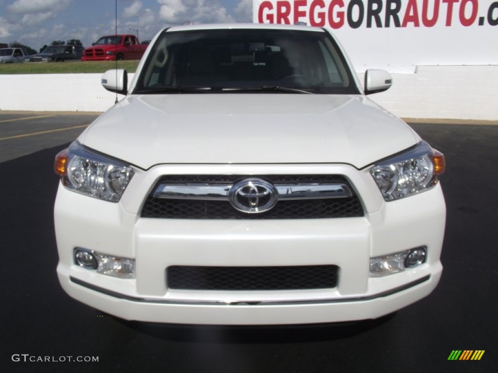 2011 4Runner Limited 4x4 - Blizzard White Pearl / Sand Beige Leather photo #2