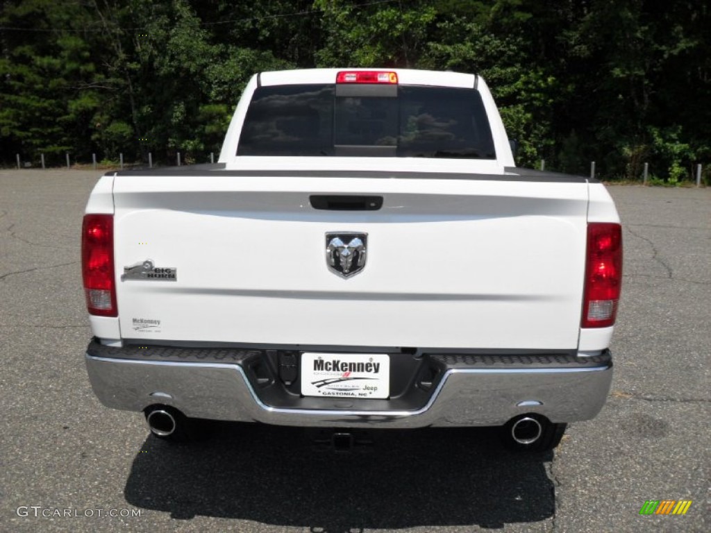 2011 Ram 1500 SLT Quad Cab - Bright White / Dark Slate Gray/Medium Graystone photo #3