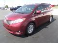 2011 Salsa Red Pearl Toyota Sienna XLE  photo #3