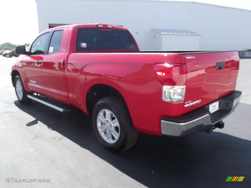 2011 Tundra Double Cab - Radiant Red / Graphite Gray photo #5