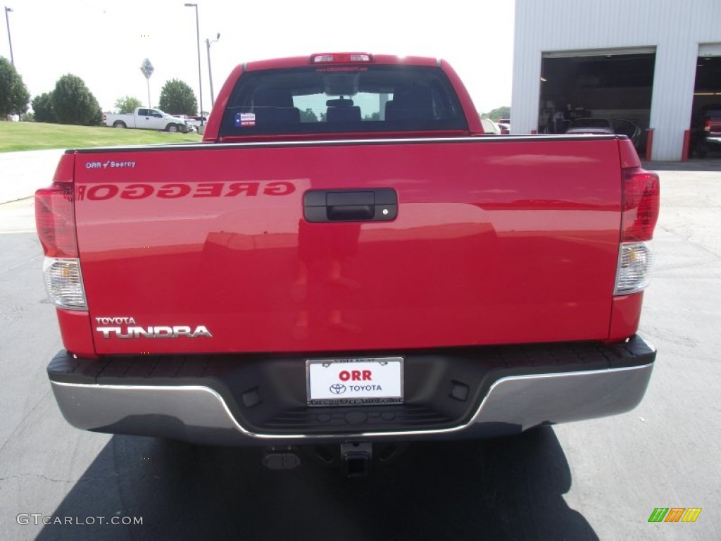 2011 Tundra Double Cab - Radiant Red / Graphite Gray photo #6