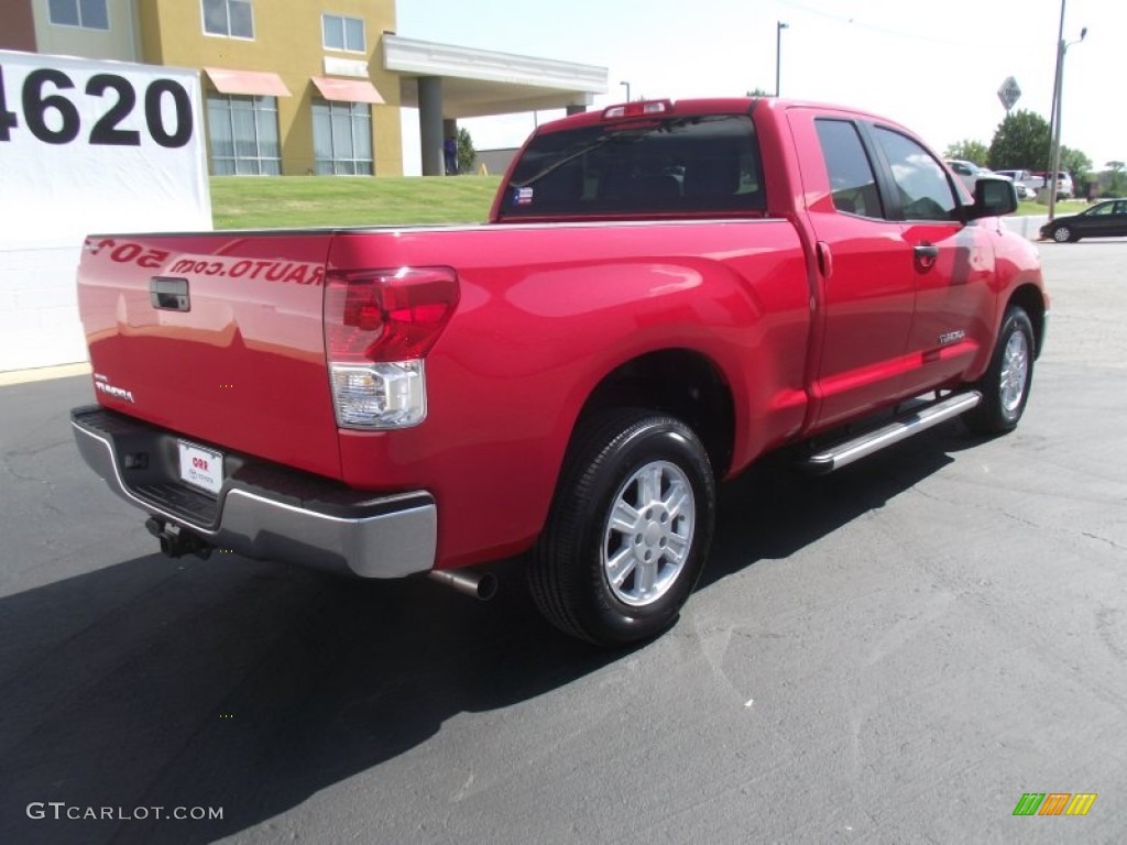 2011 Tundra Double Cab - Radiant Red / Graphite Gray photo #7