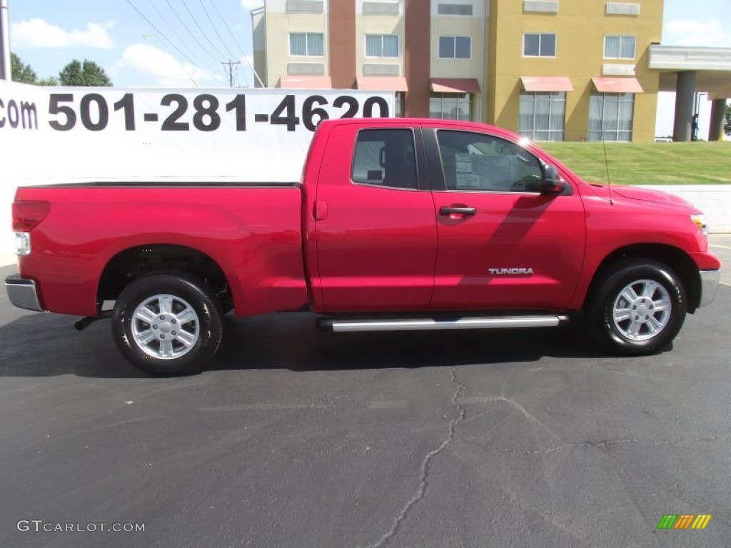 2011 Tundra Double Cab - Radiant Red / Graphite Gray photo #8