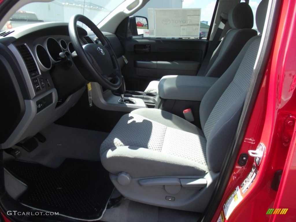 2011 Tundra Double Cab - Radiant Red / Graphite Gray photo #11
