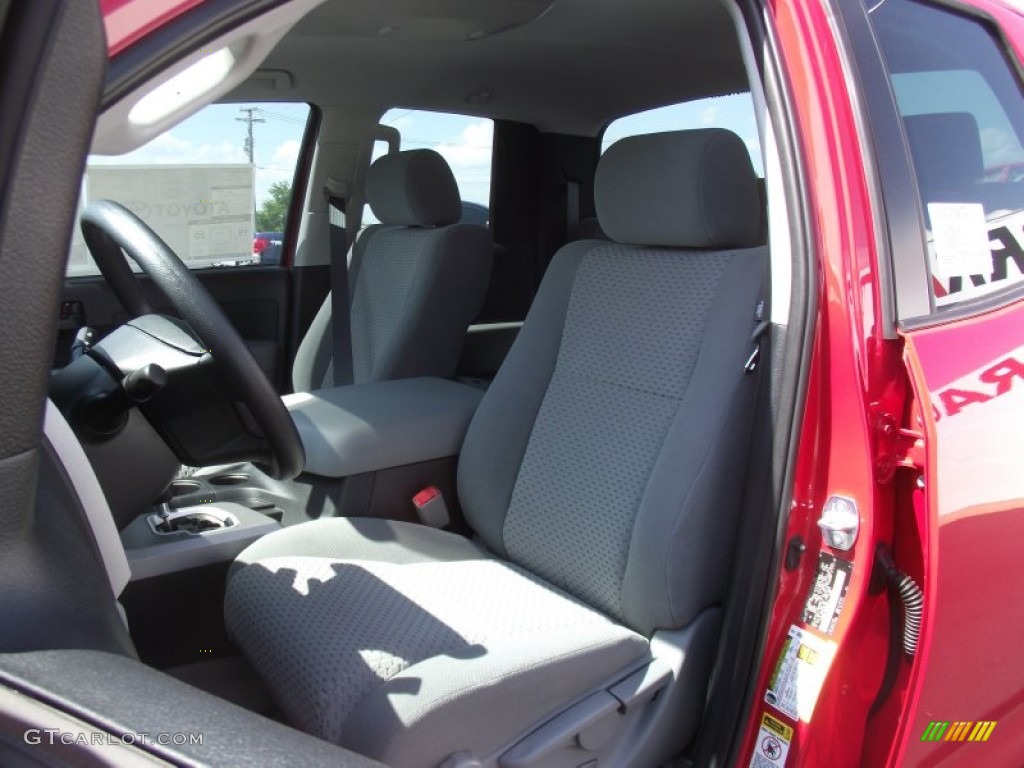 2011 Tundra Double Cab - Radiant Red / Graphite Gray photo #13