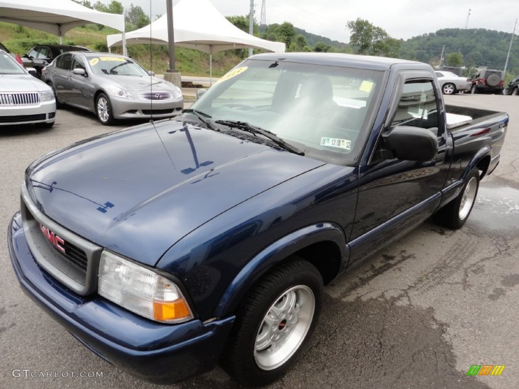 Indigo Blue Metallic 2003 GMC Sonoma SL Regular Cab Exterior Photo #51944132