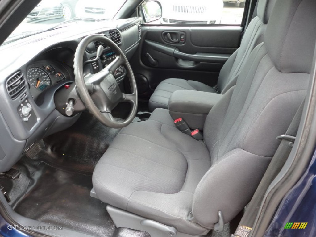 Graphite Interior 2003 GMC Sonoma SL Regular Cab Photo #51944279