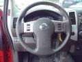 2011 Nissan Frontier Graphite Interior Steering Wheel Photo