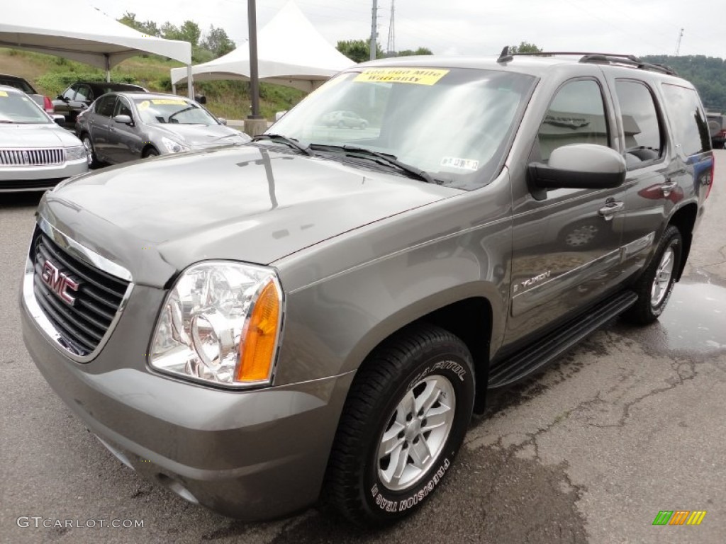 Steel Gray Metallic 2007 GMC Yukon SLT 4x4 Exterior Photo #51944510