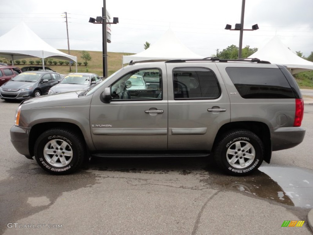 Steel Gray Metallic 2007 GMC Yukon SLT 4x4 Exterior Photo #51944525