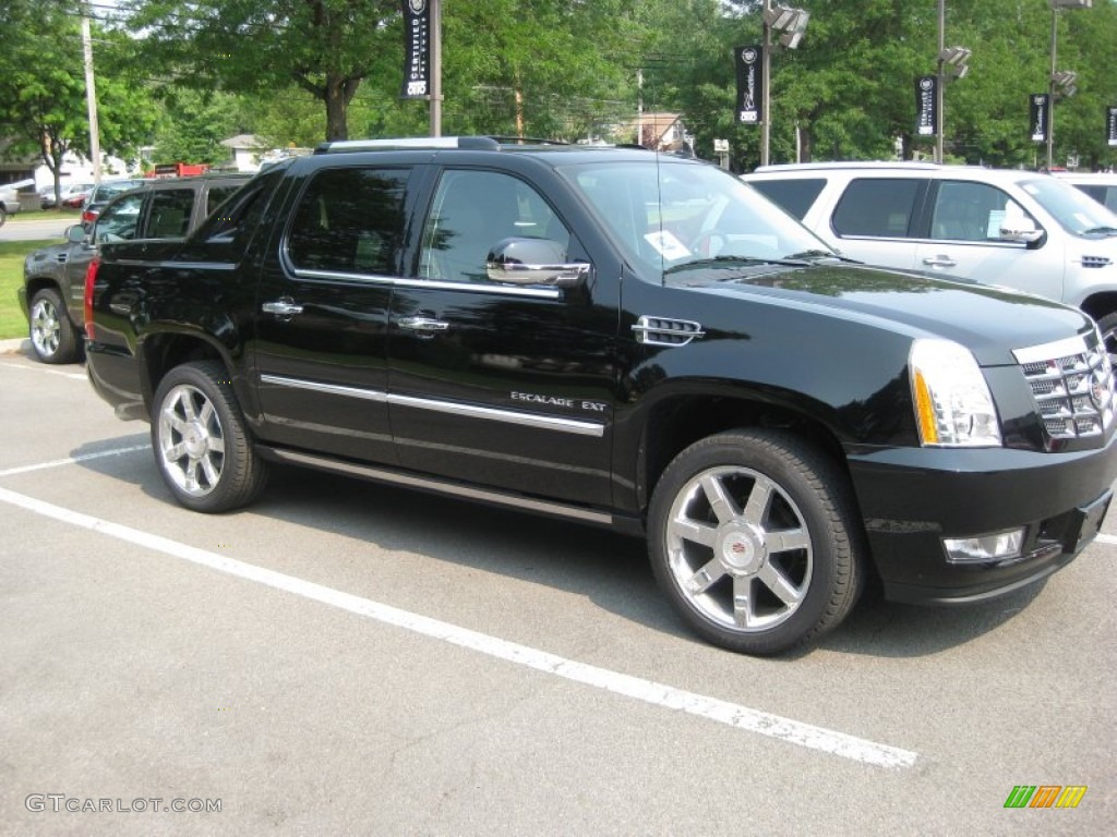 2011 Escalade EXT Premium AWD - Black Raven / Ebony/Ebony photo #1