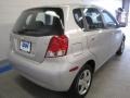 Cosmic Silver - Aveo 5 LS Hatchback Photo No. 4