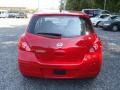 2011 Red Alert Nissan Versa 1.8 S Hatchback  photo #4