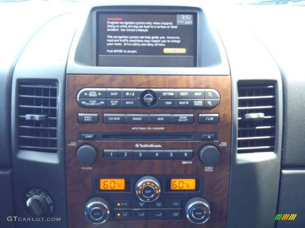 2011 Nissan Titan SL Crew Cab 4x4 Controls Photo #51945482
