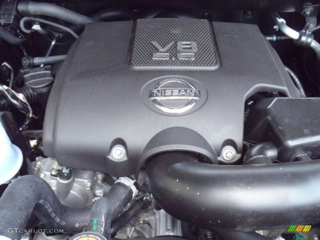 2011 Nissan Titan SL Crew Cab 4x4 5.6 Liter Flex-Fuel DOHC 32-Valve CVTCS V8 Engine Photo #51945545