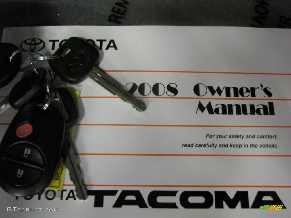 2008 Tacoma Access Cab 4x4 - Silver Streak Mica / Graphite Gray photo #22