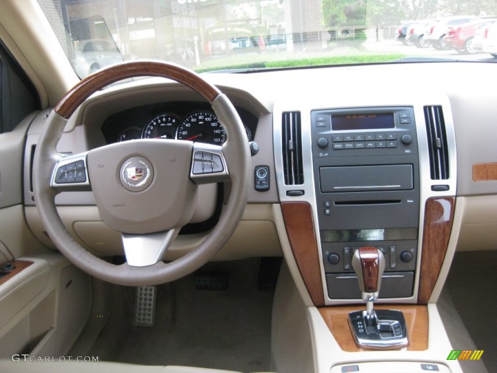 2008 Cadillac STS 4 V6 AWD Cashmere Dashboard Photo #51945836
