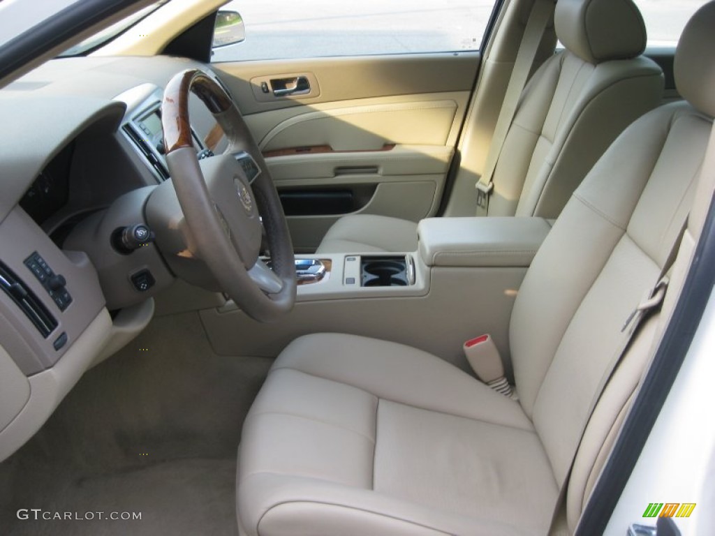 Cashmere Interior 2008 Cadillac STS 4 V6 AWD Photo #51945872