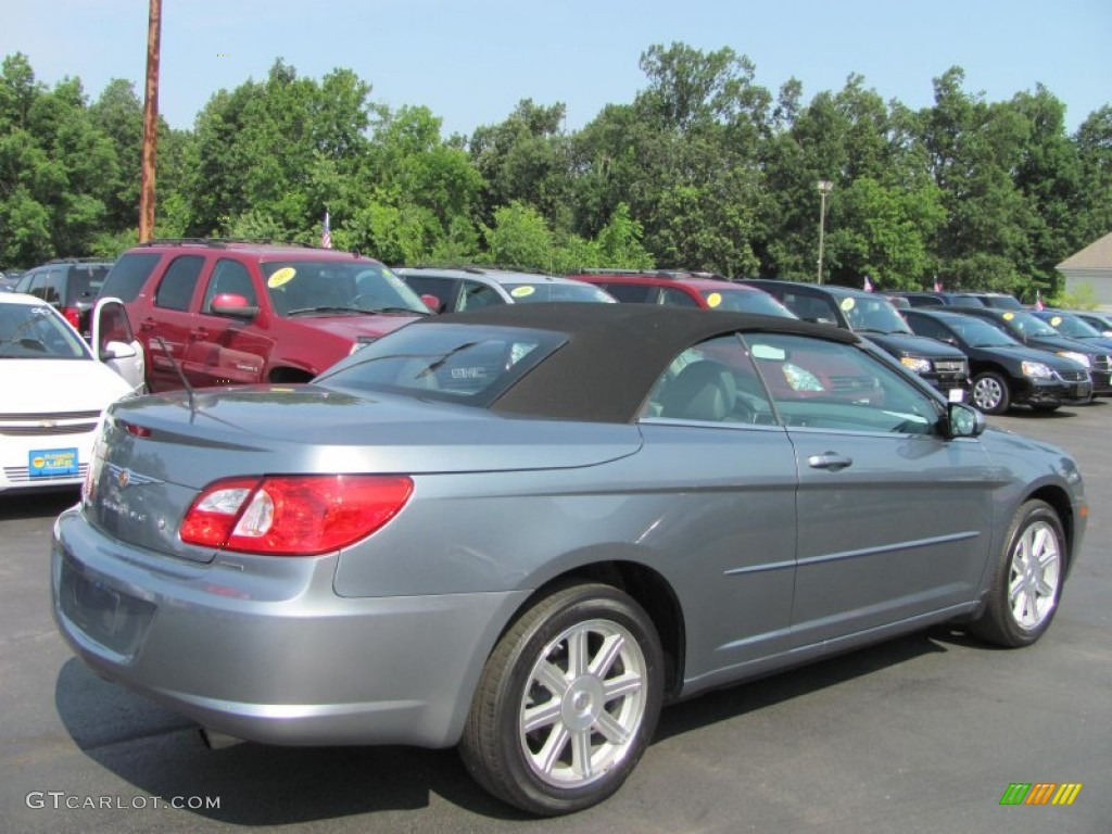 Silver Steel Metallic 2008 Chrysler Sebring Touring Convertible Exterior Photo #51947426