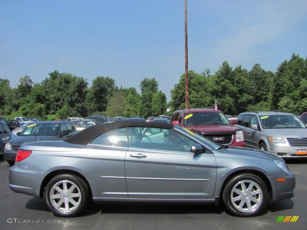 Silver Steel Metallic 2008 Chrysler Sebring Touring Convertible Exterior Photo #51947459