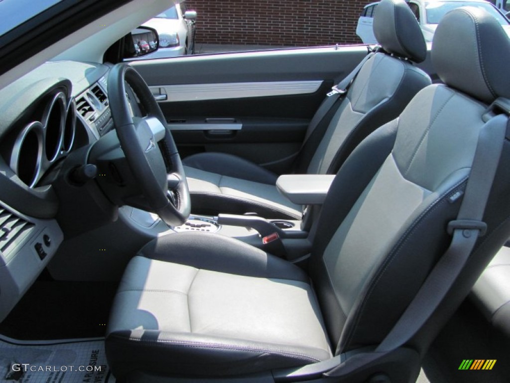 Dark Slate Gray/Light Slate Gray Interior 2008 Chrysler Sebring Touring Convertible Photo #51947543