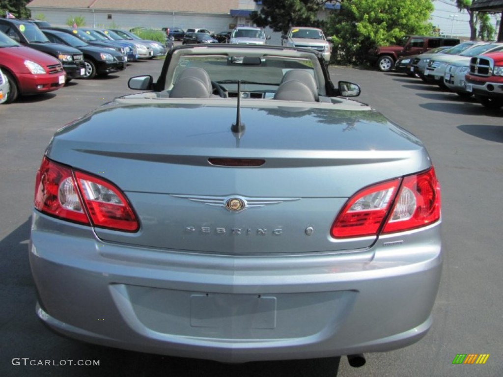 Silver Steel Metallic 2008 Chrysler Sebring Touring Convertible Exterior Photo #51947603