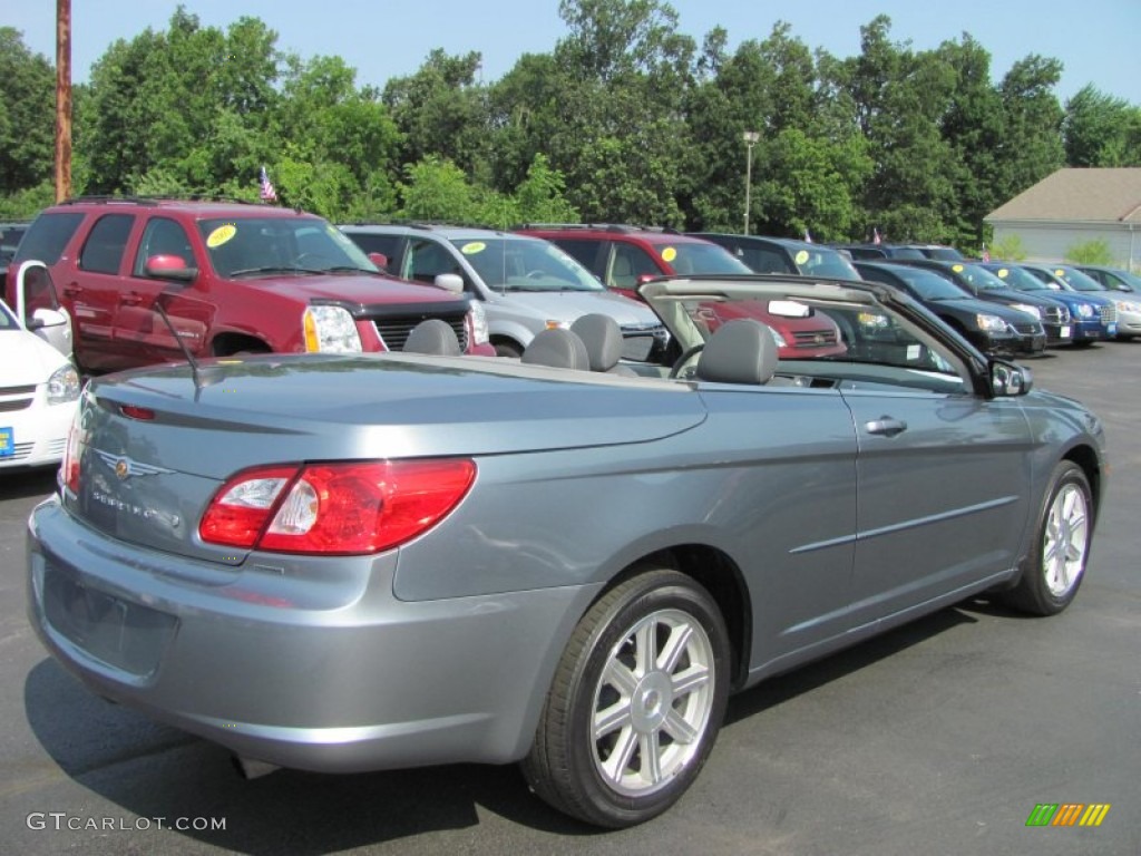 Silver Steel Metallic 2008 Chrysler Sebring Touring Convertible Exterior Photo #51947618