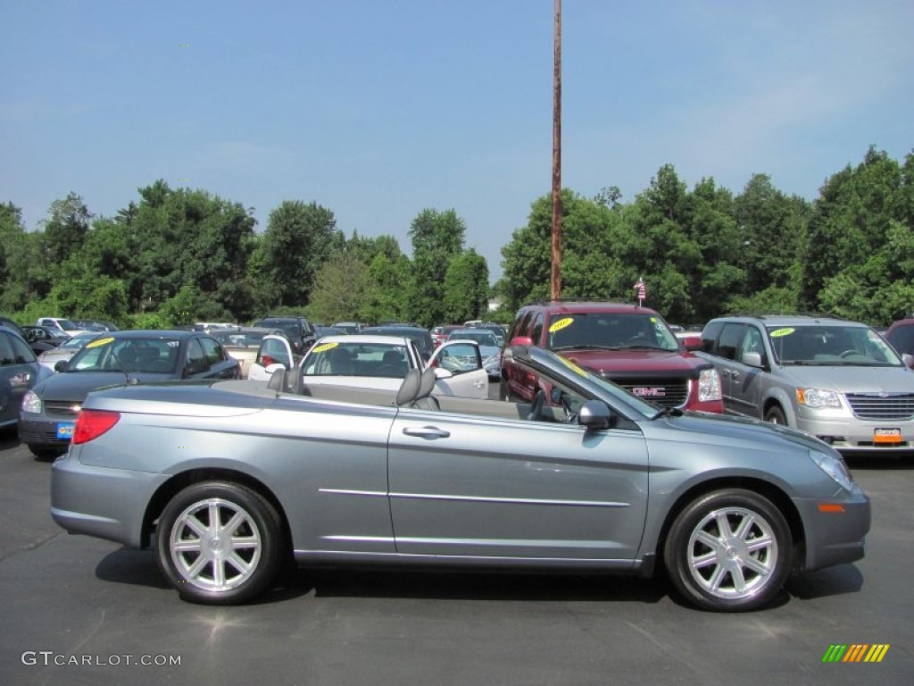 Silver Steel Metallic 2008 Chrysler Sebring Touring Convertible Exterior Photo #51947726