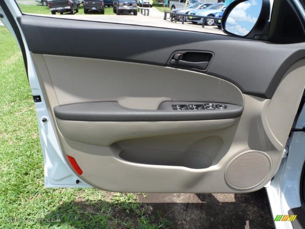 2011 Hyundai Elantra Touring GLS Beige Door Panel Photo #51948152
