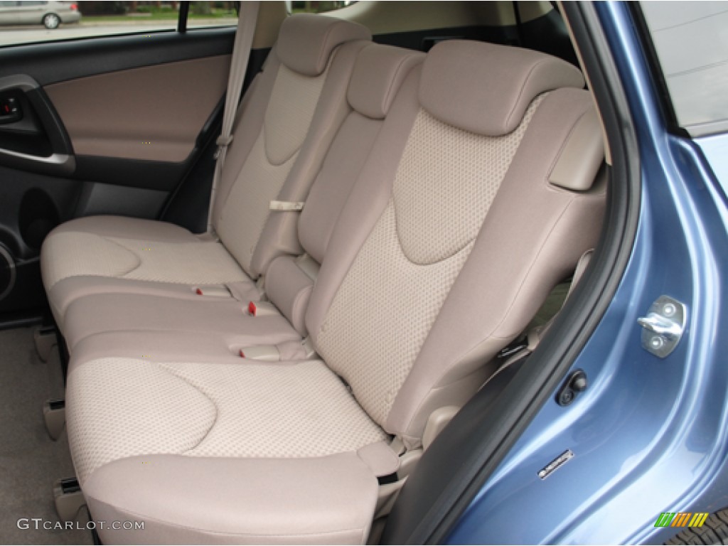 2008 RAV4 4WD - Pacific Blue Metallic / Ash photo #18