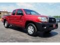 2008 Impulse Red Pearl Toyota Tacoma Access Cab  photo #8