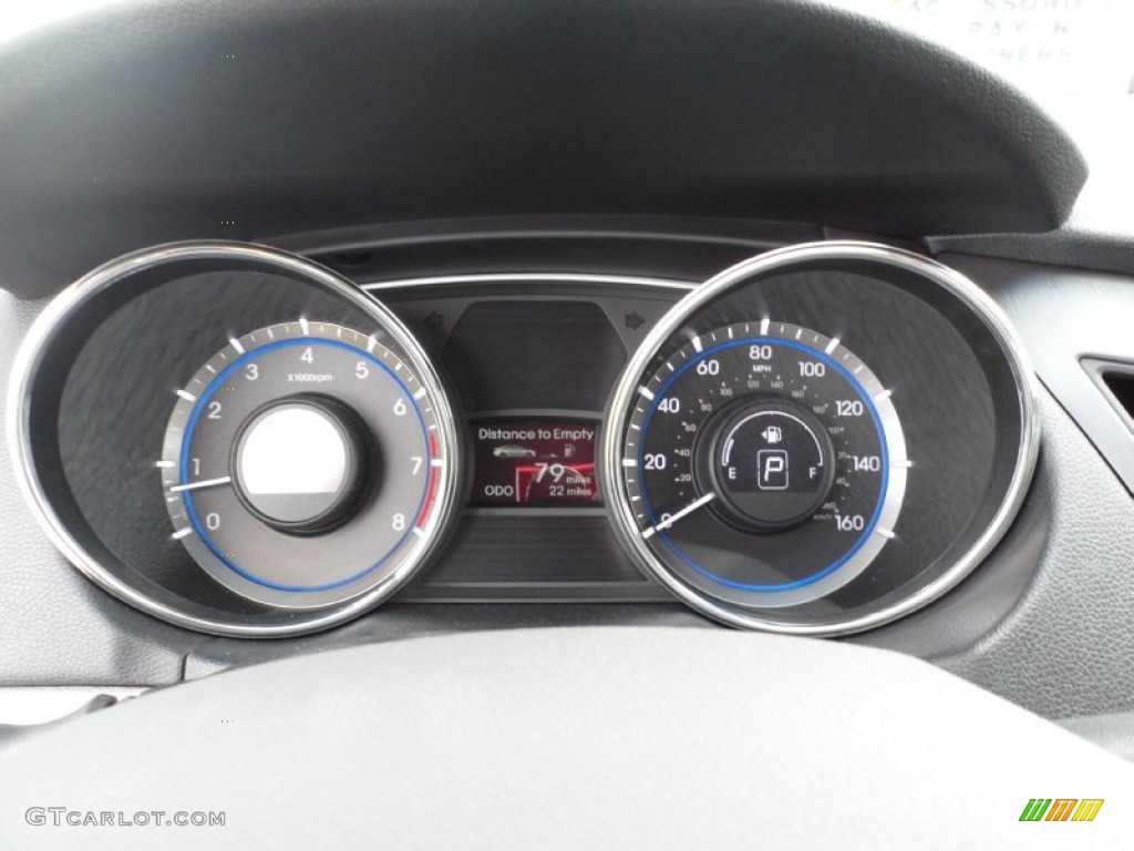2012 Hyundai Sonata GLS Gauges Photo #51948926