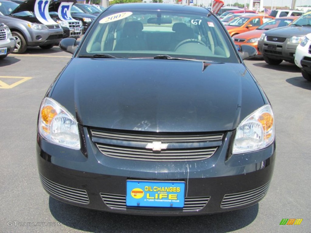 2007 Cobalt LT Sedan - Black / Gray photo #17